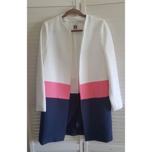 Anne Klein spring white coat